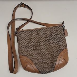 Coach crossbody 8 1/2 x 8